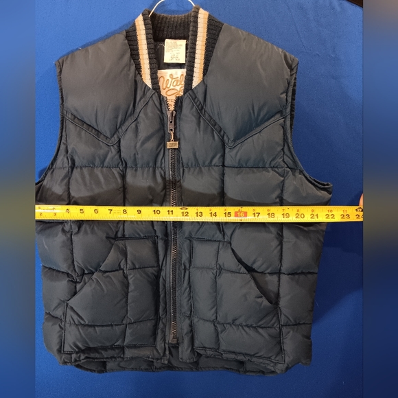 Vintage 70's Men's Walls Western Wear Puffer Vest - Picture 2 of 4